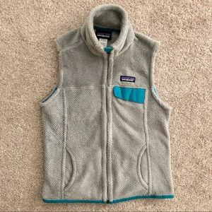 Patagonia Re-tool Fleece Vest Gray Size Small